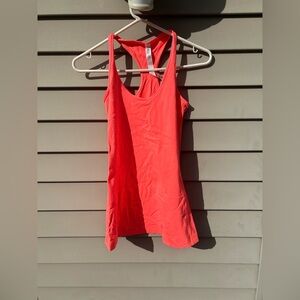 Lululemon red activewear top